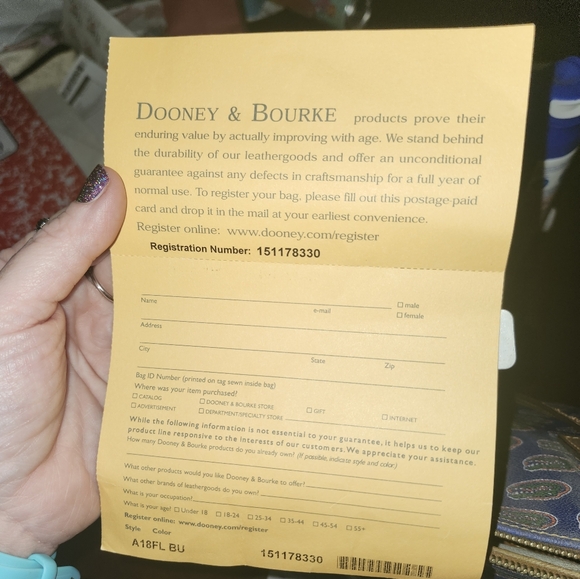 Lightly Used University Of Florida Dooney & Bourke - Picture 4 of 10